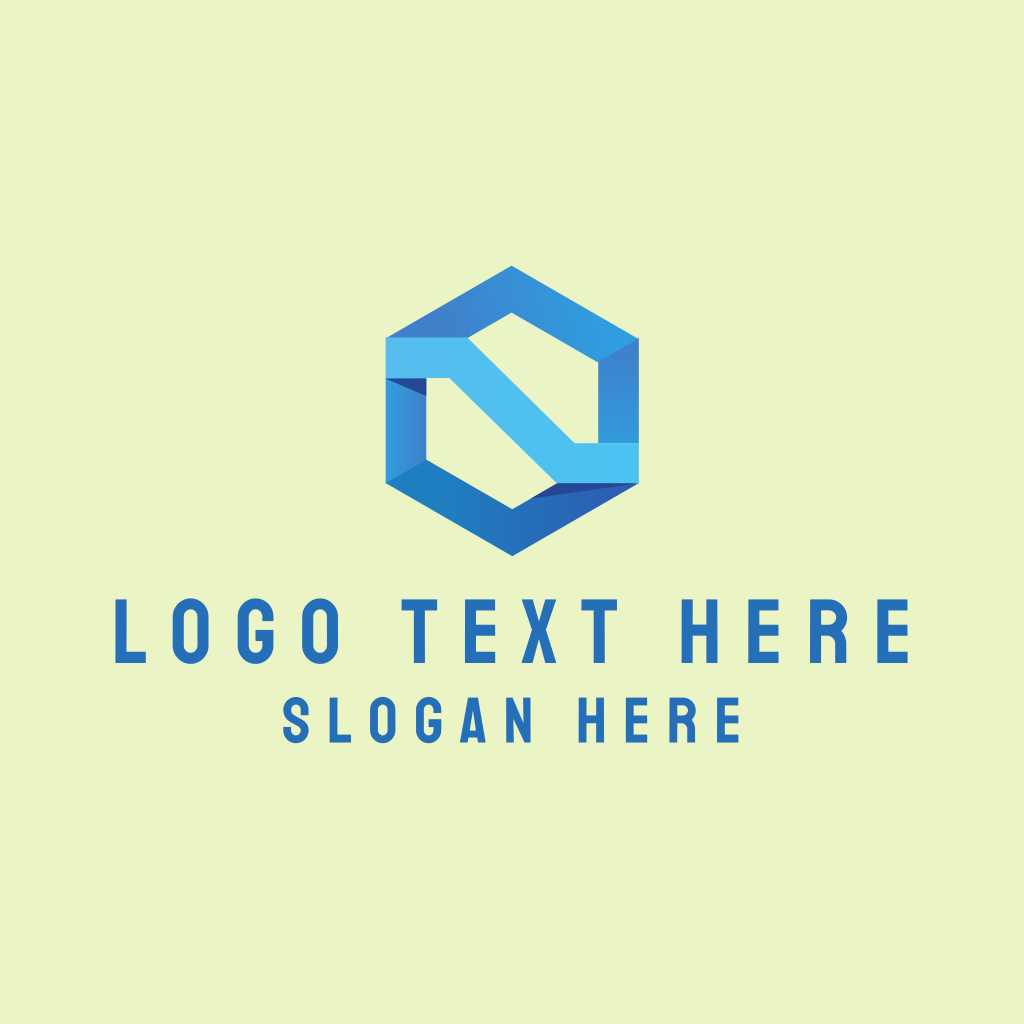 Geometric Hexagon Company Logo Brandcrowd Logo Maker