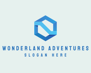 Corporate Geometric Hexagon logo design