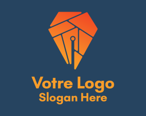 Orange Pen Puzzle  Logo