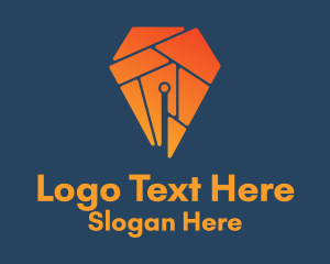 Orange Pen Puzzle  Logo