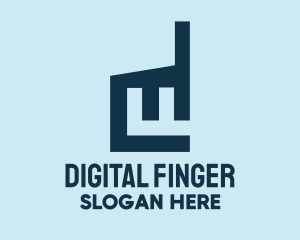 Finger - Finger Pointing Factory logo design