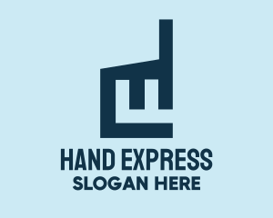 Sign Language - Finger Pointing Factory logo design