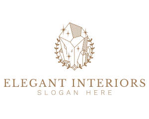 Elegant Diamond Jewelry logo design