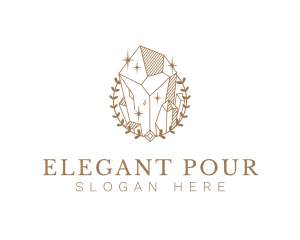 Elegant Diamond Jewelry logo design