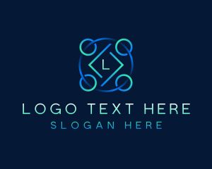 Abstract - Startup Tech Developer logo design