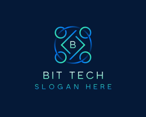 Startup Tech Developer logo design