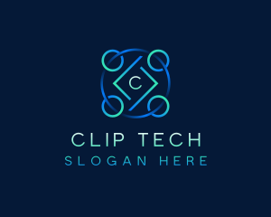 Startup Tech Developer logo design