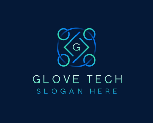 Startup Tech Developer logo design