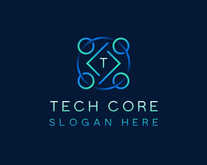 Startup Tech Developer logo design