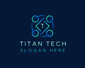 Startup Tech Developer logo design