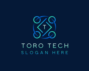 Startup Tech Developer logo design