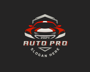 Motorsports Auto Garage Logo