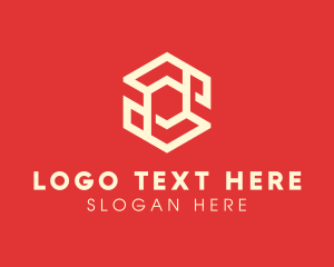 Financial - Digital Hexagon Tech logo design