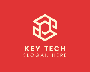 Digital Hexagon Tech logo design