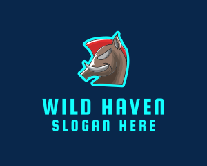 Wild Boar Head logo design