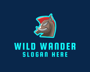 Wild Boar Head logo design