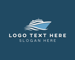 Cruise - Yacht Boat Cruise logo design