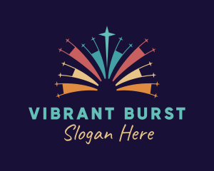 Burst - Festival Celebration Fireworks logo design