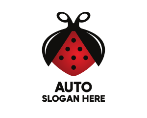 Cut - Insect Bug Ladybug logo design