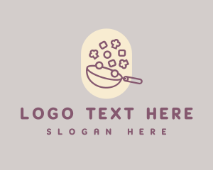 Dinner - Minimalist Kitchen Cook logo design