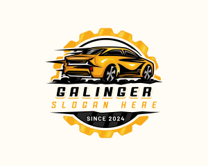 Automobile - Gear Car Automobile logo design