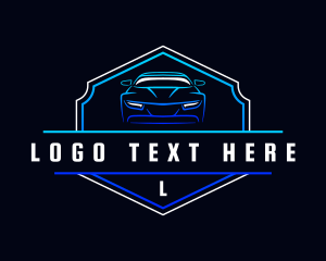 Garage - Car Driving Detailing logo design