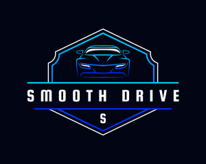 Car Driving Detailing logo design