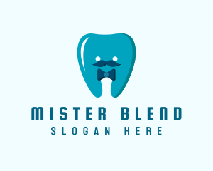 Mister - Mister Tooth Bowtie logo design