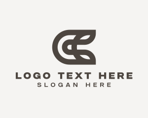 Company - Stylish Brand Letter C logo design