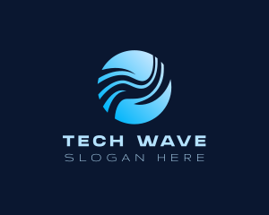 Wave Business Agency logo design