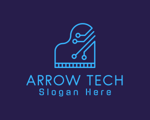 Grand Piano Tech logo design