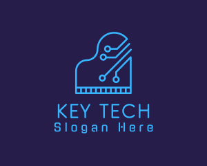 Grand Piano Tech logo design