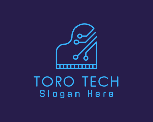 Grand Piano Tech logo design