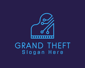 Grand Piano Tech logo design