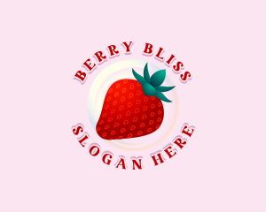 Strawberry - Sweet Strawberry Fruit logo design