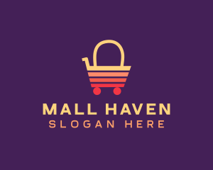 Retail Shopping Cart logo design