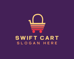 Retail Shopping Cart logo design