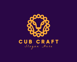 Cub - Elegant Fierce Lion logo design