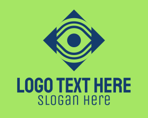 It - Digital Eye Surveillance logo design