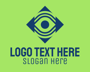 Digital Eye Surveillance logo design