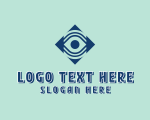 Symbol - VIsion Eye Surveillance logo design