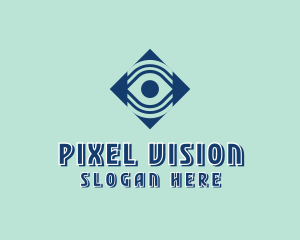 VIsion Eye Surveillance logo design