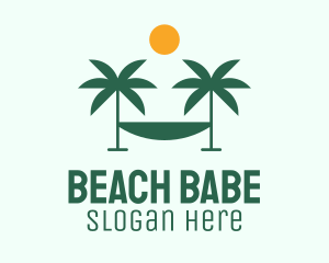 Beach Palm Hammock logo design