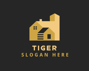 Subdivision - Golden House Real Estate logo design