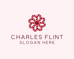 Winter - Sugar Cane Christmas Candy logo design