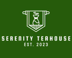 Kombucha Organic Tea logo design