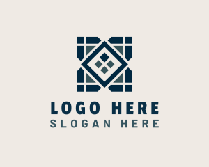 Pattern - Tile Flooring Pattern logo design