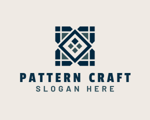 Tile Flooring Pattern logo design