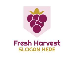 Fruit - Fruit Grape King logo design