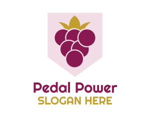 Fruit Grape King logo design
